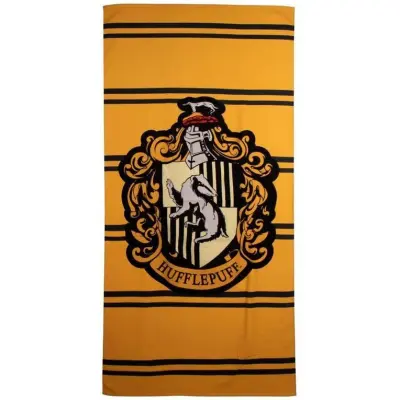 Harry Potter Handduk - Hufflepuff - för None - flerfärgad