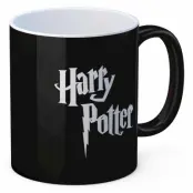 Harry Potter Harry Potter Logo Black & White Mug