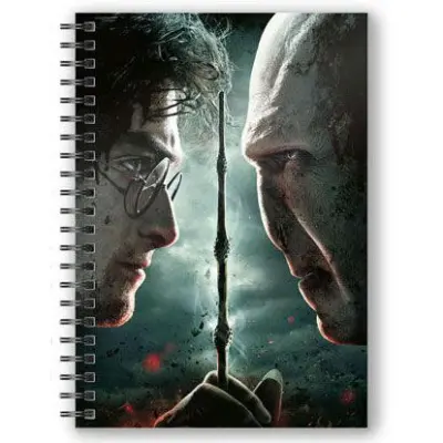 Harry Potter Harry vs Voldemort A5 3D notebook