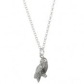 Harry Potter Hedwig Owl silver necklace