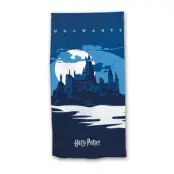 Harry Potter - Hogwarts - Beach Towel 100% Polyester - 70X140Cm