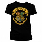 Harry Potter Hogwarts Crest Dam T-shirt XXL