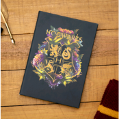 Harry Potter Hogwarts Floral Notebook