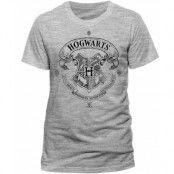 Harry Potter - Hogwarts T-Shirt Grey