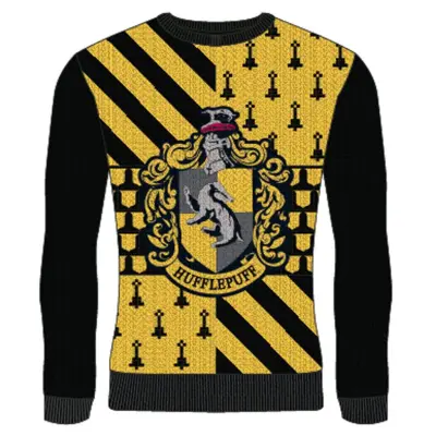 Harry Potter - Hufflepuff - Christmas Jumper (Xl)