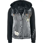Harry Potter Jeansjacka - I Solemnly Swear - S - för Dam - svart denim