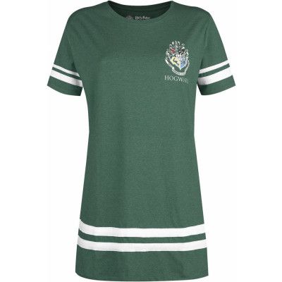 Harry Potter Kort klänning - Slytherin - S XL - för Dam - grönmelerad