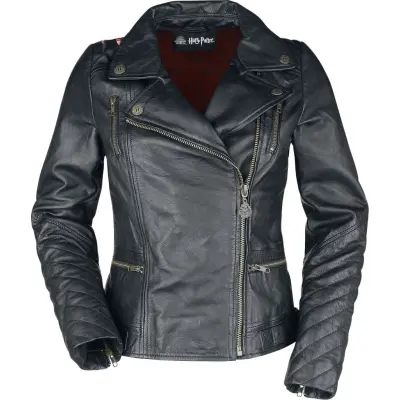 Harry Potter Läderjacka - Phoenix - M - för Dam - svart