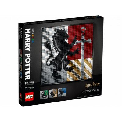 LEGO Art Harry Potter Hogwartssköldar 31201