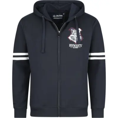 Harry Potter Luvjacka - Hogwarts Alumni - S M - för Herr - marin/vit
