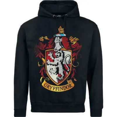 Harry Potter Luvtröja - Gryffindor - S XXL - för Herr - svart