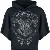 Harry Potter Luvtröja - Hogwart's Crest - S XXL - för Dam - svart