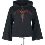 Harry Potter Luvtröja - Phoenix - S M - för Dam - svart