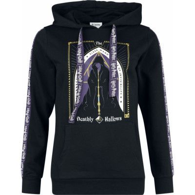 Harry Potter Luvtröja - Resurrection Stone - S L - för Dam - svart