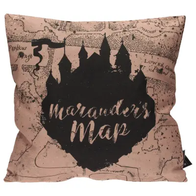 Harry Potter Marauder Map cushion