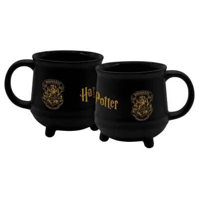 Harry Potter Mug Hogwarts Crest Cauldron Design 560ml