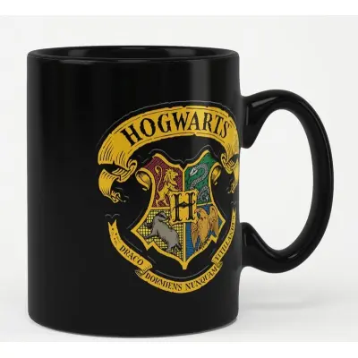 Harry Potter Mugg - Hogwart's Crest - för  svart