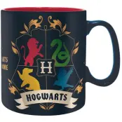 Harry Potter Mugg - Houses - för None - flerfärgad