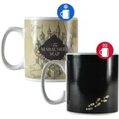 Harry Potter Mugg - Marauder's Map - Heat-Change Mug - för None - svart