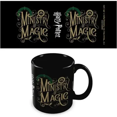Harry Potter Mugg - Ministry of Magic - för None - svart