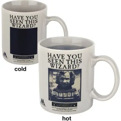 Harry Potter Mugg - Wanted Sirius Black Heat - för  flerfärgad