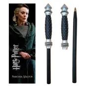 Harry Potter Narcissa Malfoy wand pen and bookmark