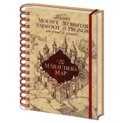 Harry Potter - Notebook A5 - The Marauders Map