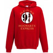 Harry Potter - Platform 9 3/4 Hooded Sweater Red