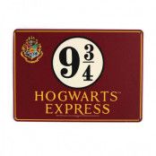 Harry Potter - Platform 9 3/4 Tin Sign - 21 x 15 cm