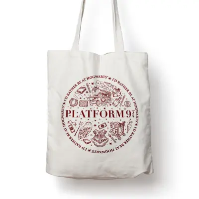 Harry Potter - Platform 9 3/4 - Tote Bag - 36X42Cm