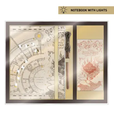 Harry Potter - Premium Pack A5 Light-Up Notebook + Pen