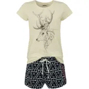 Harry Potter Pyjamas - Patronus - S 3XL - för Dam - flerfärgad