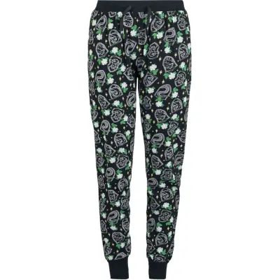 Harry Potter Pyjamasbyxor - Hogwarts - S XXL - för Dam - svart