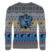 Harry Potter - Ravenclaw Crest - Christmas Jumper (S)