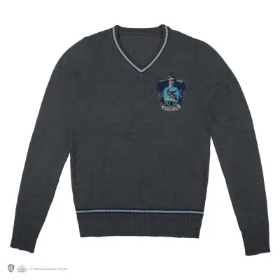 Harry Potter Ravenclaw Grey Knitted Sweater Medium