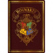 Harry Potter - Red Colourful Crest A5 Notebook