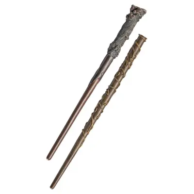 Harry Potter Roleplay Replica Wands 2-Pack Harry Potter & Hermione Granger 31 cm