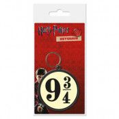 Harry Potter Rubber Keychain 9 3/4 6 cm