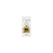 Harry Potter Rubber Keychain Clubhouse Hufflepuff 6 cm