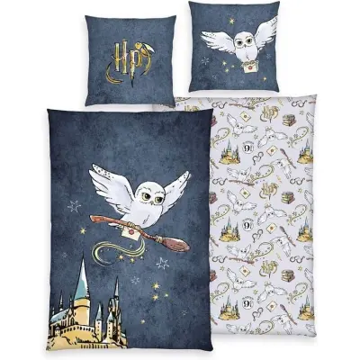 Harry Potter Sängkläder - Hedwig - för  flerfärgad