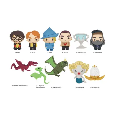 Harry Potter - Series 6 - 3D Foam Bag Clip (1st. Osorterat)