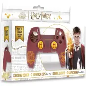 Harry Potter Silicone Shell + Grips Controller Cover (Gryffindor)