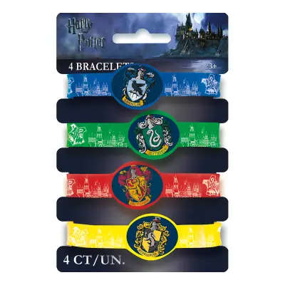 Harry Potter Silikonarmband - 4-pack