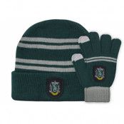 Harry Potter - Slytherin Beanie & Gloves Set for Kids