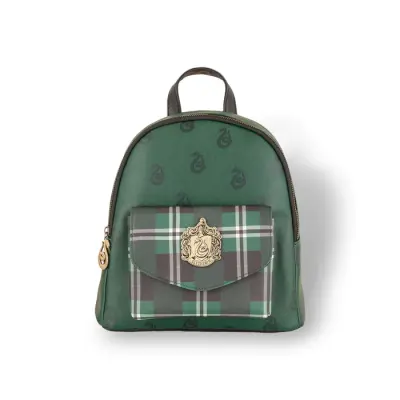 Harry Potter - Slytherin - Mini Plaid Backpack '25X25Cm'