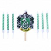 Harry Potter Slytherin Tårtljus - 7-pack