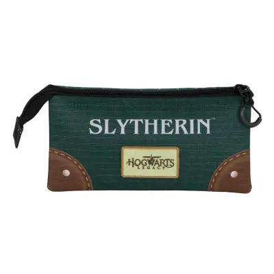 Harry Potter Slytherin triple pencil case