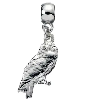Harry Potter Smycke - Hedwig Slider Charm - för Dam - silverfärgad