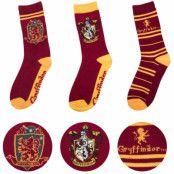 Harry Potter - Socks 3-Pack Gryffindor