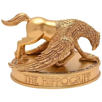 Harry Potter Staty - Buckbeak - för  guldfärgad